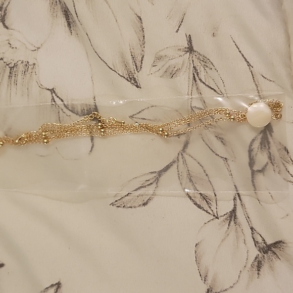 Brand New Gold Pearl Choker Mother Pearls 14k - Picture 7 of 7